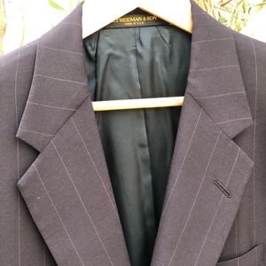 H. Freeman & Son 🇺🇸 Made Pinstripes Coat, 42L
